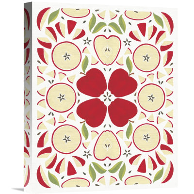 " Retro Apple Otomi " by Elyse DeNeige