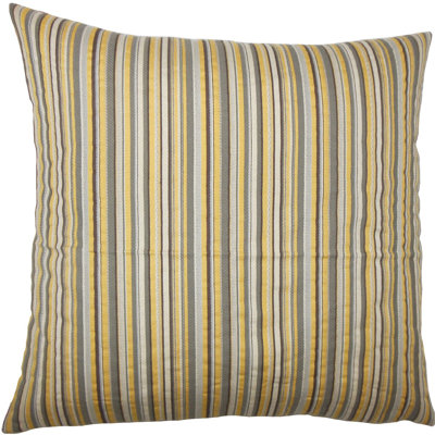 Coussin décoratif rayé wilmet