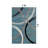 Tolchester Abstract Blue/Gray/Black Area Rug-811539312