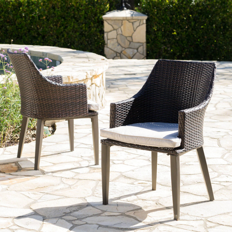 Paire de chaises d'extérieur - brun Mp2, eau, de 2 chaises Mp2,