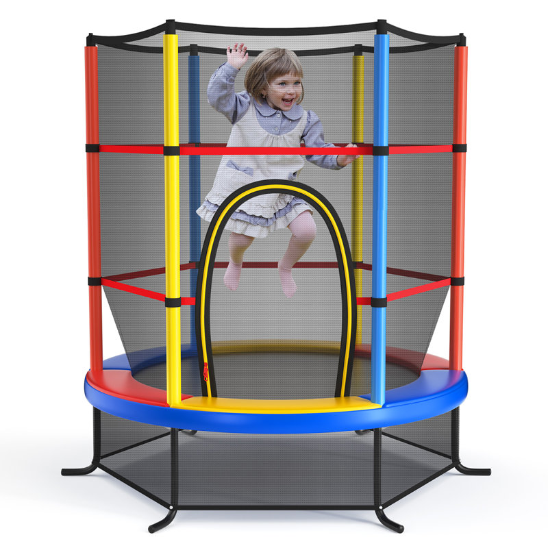 65" Trampoline with Safety Enclosure