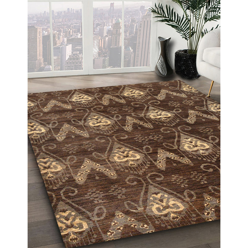 Abstract Indoor Rug, Rectangle 6' x 9'