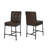 Fashion Tufted Bar Stools,Set Of 2,For Kitchen Counter,Breakfast Nook,Or Bar Area-1882676170