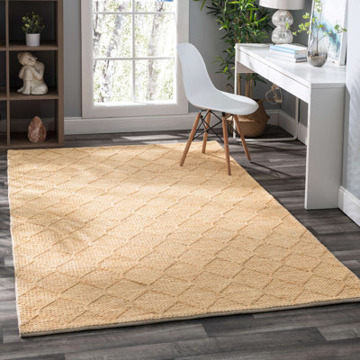 Tapis en jute tissé à la main Tiles
