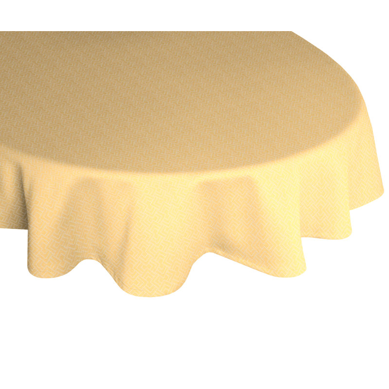 Salguero Tablecloth, 145cm W x 145cm L, Yellow