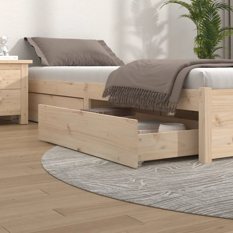 Jarai Underbed Storage Drawers, Brown