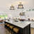 Royalston 3 - Light Modern Metal Drum Semi Flush Mount Ceiling Light Fixture For Dinning Room Living Room Bedroom Hallway Entryway Kitchen-663257544