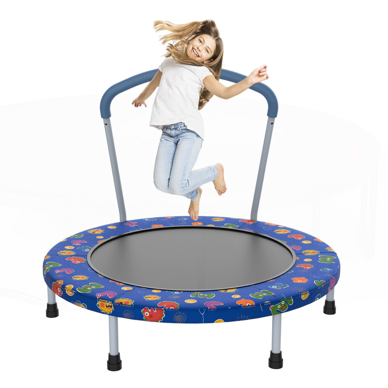 Versatile Toddler Trampoline for Kids with Safety Features and Fun Design