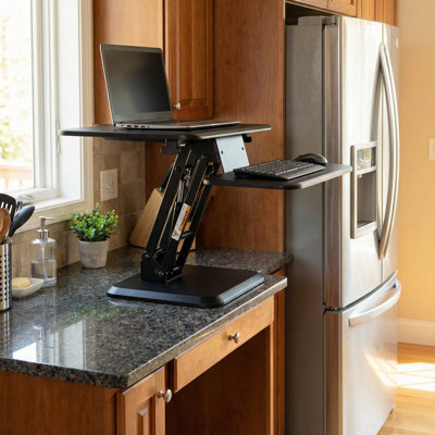 Fierro Adjustable Height Standing Desk Converter