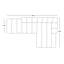 3 Seater Grand Velvet Sofa & Chaise Grand Modern L-Shaped Corner Sofa - Sectional for Living Room-821929926