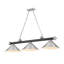Luminaire suspendu linéaire 3 lumières Annaleisa-62758328-62758327
