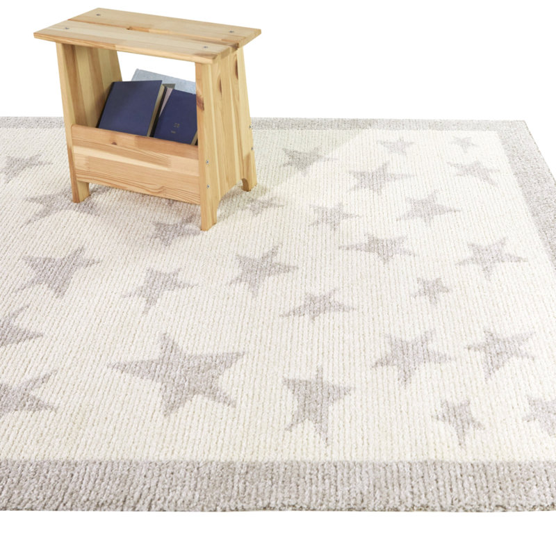 Tapis tissé à la machine Paula, Rectangle 5'3" x 7'
