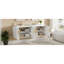 Meuble-lavabo mural de 30 po avec lavabo en céramique à 3 trous de style moderne et bois, meuble-lavabo intérieur spacieux et spacieux, conception simple et armoire de rangement pratique-187468712-187468719
