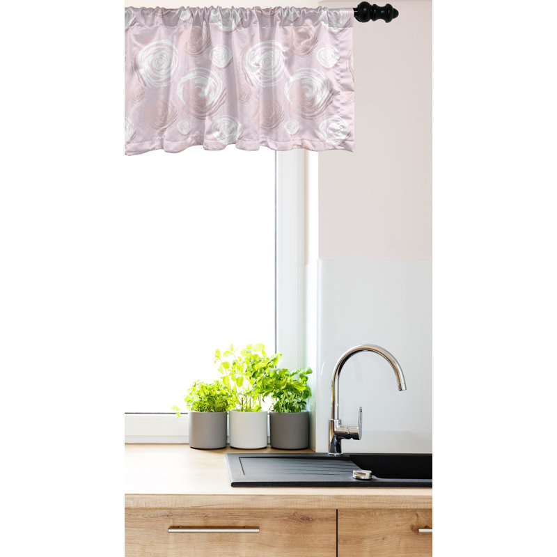 Ensemble de 2 cantonnières florales Ambesonne, L 54 po x L 12 po