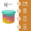 Silipint: Bols à couvercle en silicone de 10 oz: Paquet de 2 Aurora - incassable, flexible, four à micro-ondes, lave-vaisselle, antidérapant