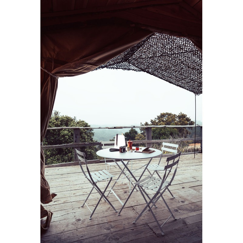 Bistro Outdoor Dining Side Chair, Cotton