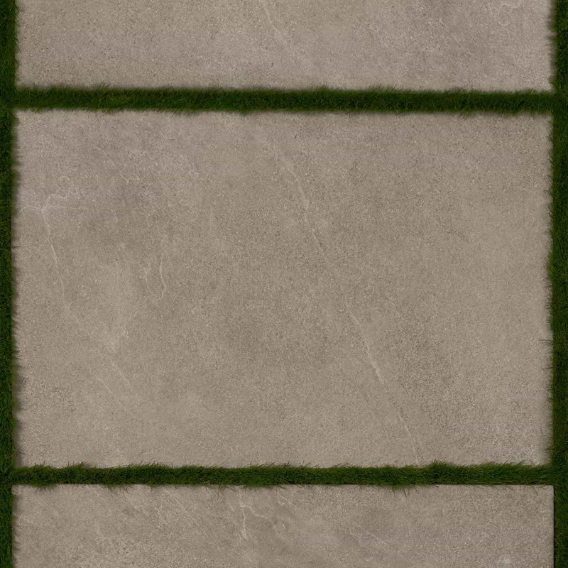 Era 24x36 Matte Limestone Look Porcelain Paver, Caramel Brown