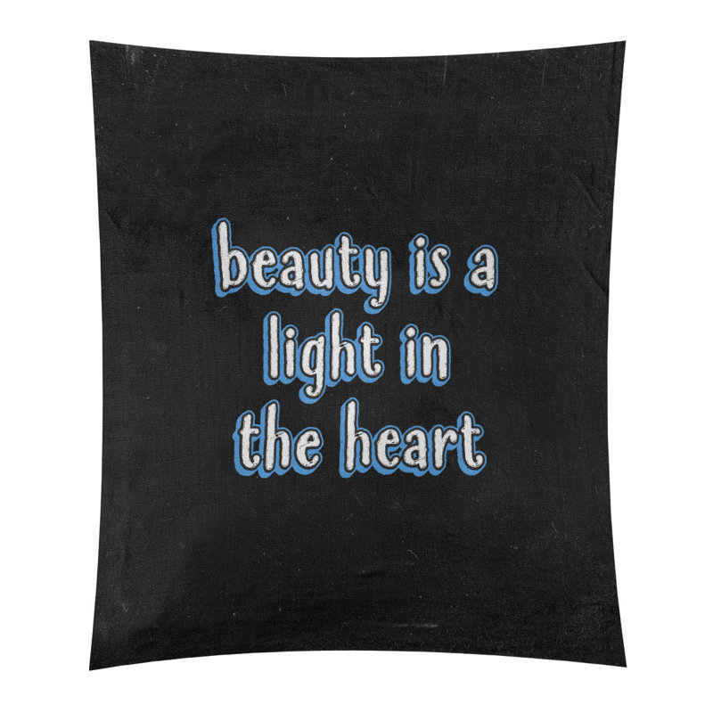 Polyester Tapestry, 27.5" H x 37.5" W, Blue
