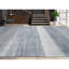 Tapis rectangulaire en laine / soie noué à la main gris-91672995