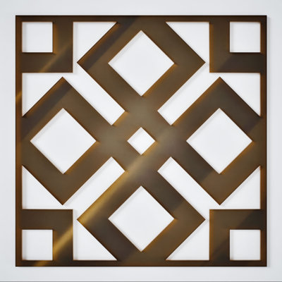 Miroir bronze moyen Blendon