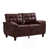 Burgundy Faux Leather sélectionné