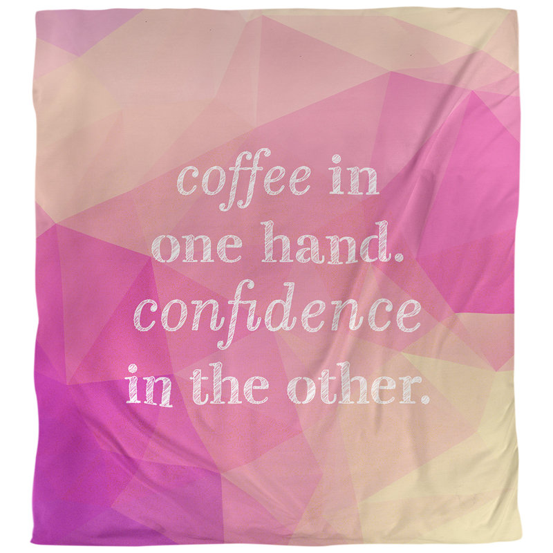 Housse de couette simple café & confidence quot, Housse de couette pour très grand lit, Diamant rose