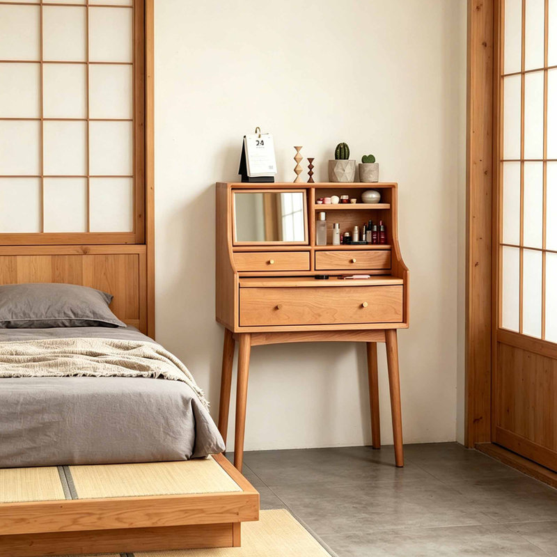 Petite coiffeuse de style japonais