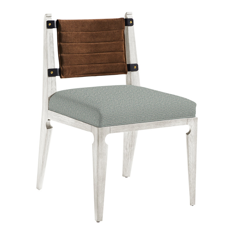 Thom Filicia Home Gifford Side Chair, Casa Blanca, Tuck Water
