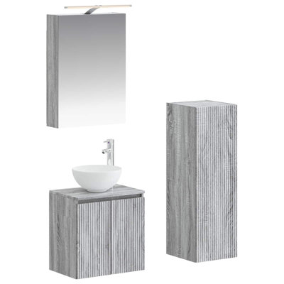Vanity & Mirror Set