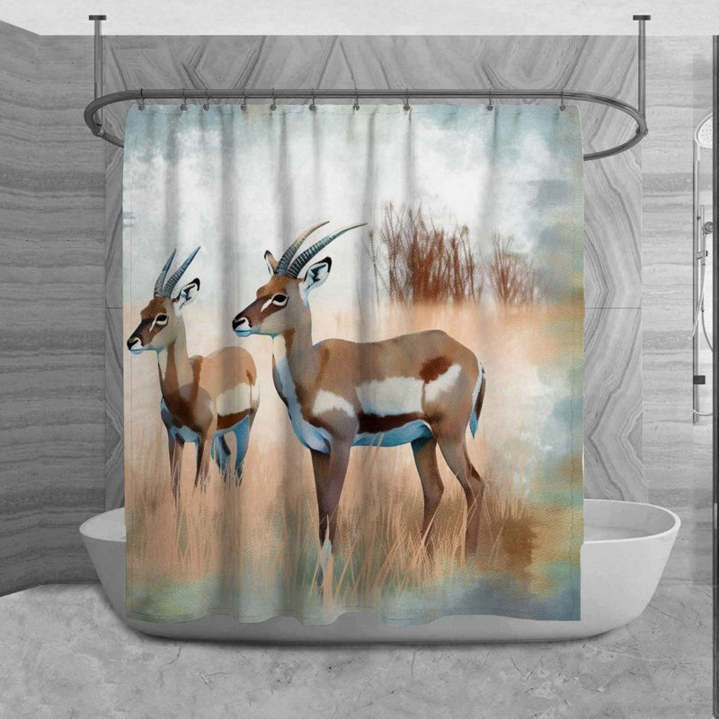 Rideau de douche Rikkilynn, H 93 po x l 70 po x P 6 po