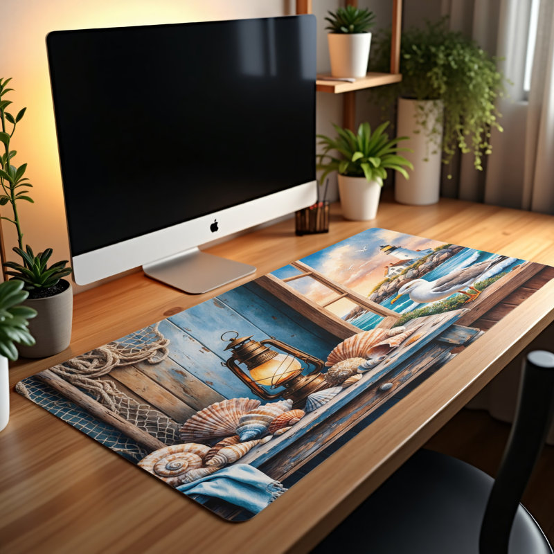 Polyester Desk Pad, 23.6x13.8