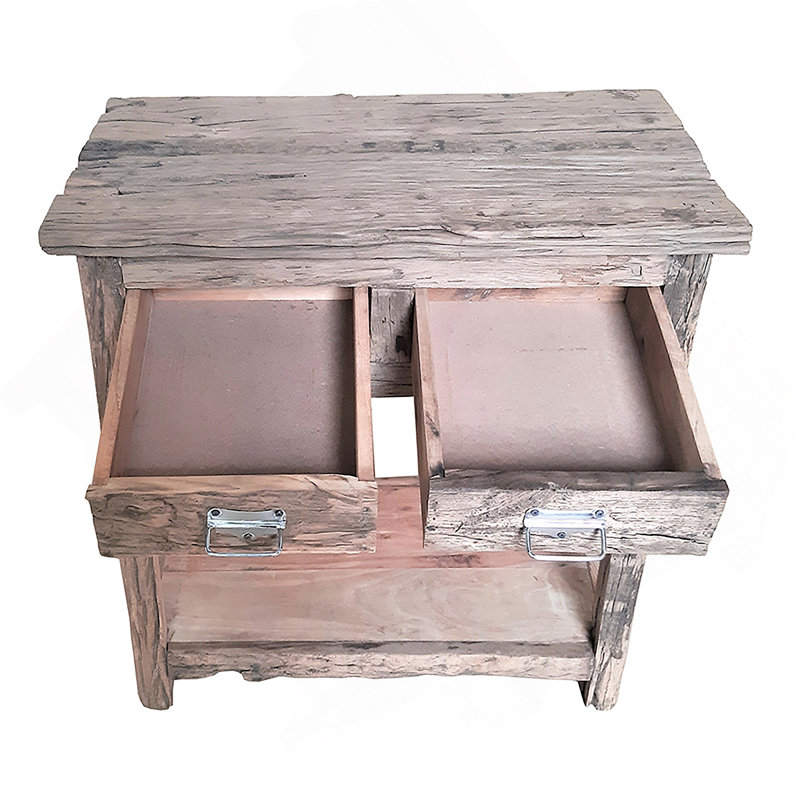 Îlot de cuisine 2 tiroirs 31,5 x 17,5 x 31,5 po