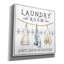  «Laundry Room» par Elizabeth Tyndall, art mural sur toile, 12 po x 12 po