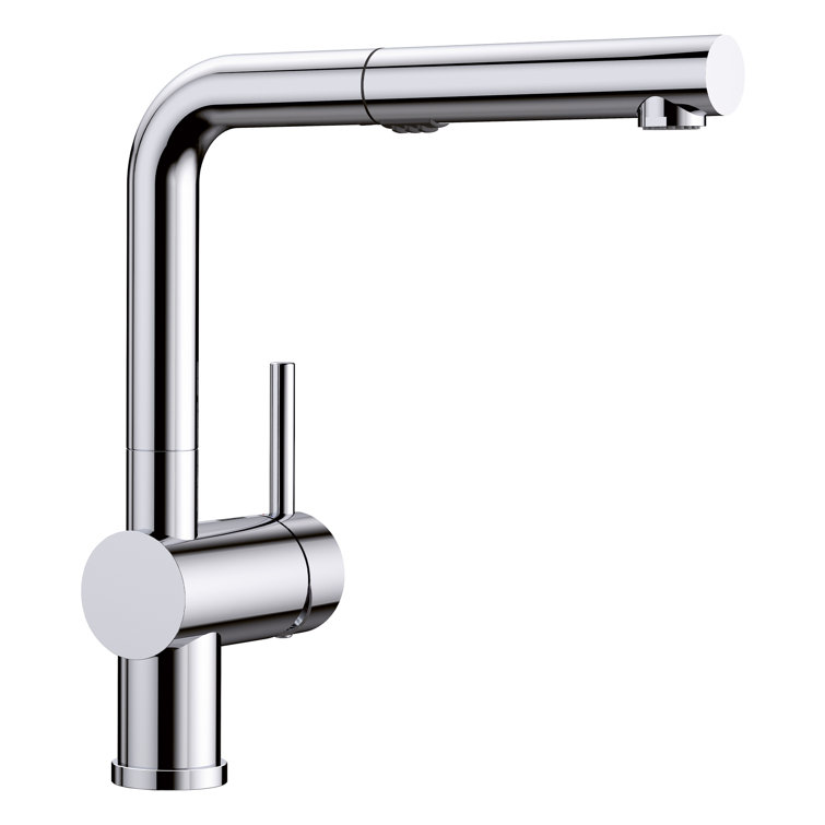 Linus Low Arc Pull-Out Dual-Spray Kitchen Faucet