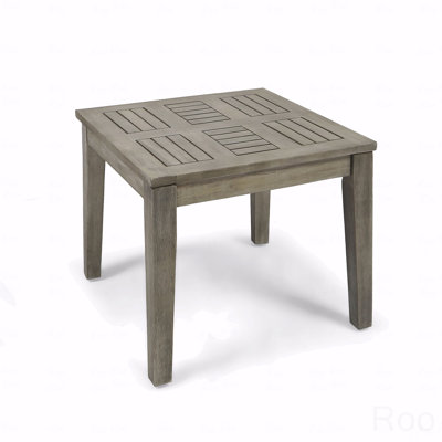Wooden Side Table, Outdoor Acacia