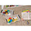 Bacs de rangement empilables en plastique avec couvercles, paquet de 10 - sans BPA, - solution d'organisation transparente, loquets, contenants emboîtables durables, poignée à tirer sécurisée-296461021