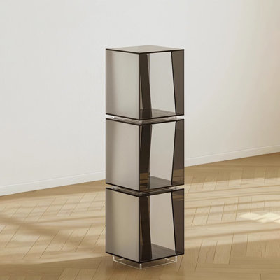 Simple acrylic open bookcase