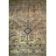 Tapis unique beige / orange / pêche / lavande 9 pi 1 po x 10 pi 10 po