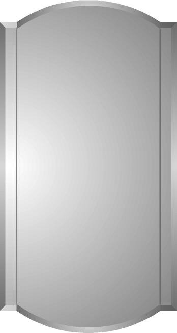 Ebern Designs Lablanc 16'' W 26'' H Recessed Frameless Medicine Cabinet  with Mirror and 6 Adjustable Shelves & Reviews