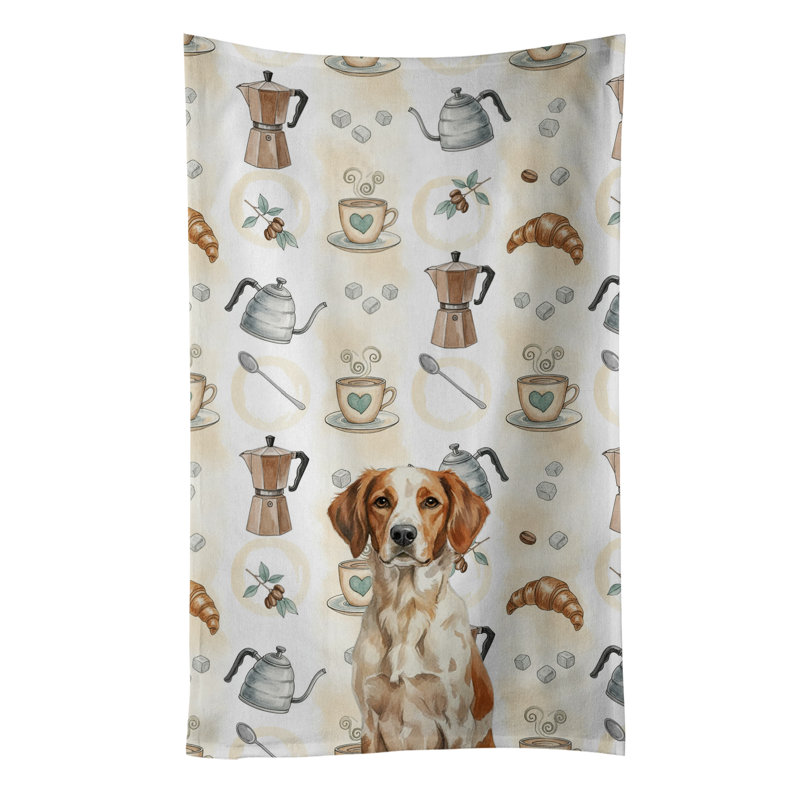Roan Brittany Coffee Bar Kitchen Towel, Roan Brittany