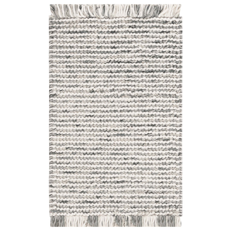 Tapis vert sauge / ivoire Kata 902, Rectangle 4 pi x 6 pi