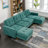 Mayke 111'' Velvet Sofa-571912157