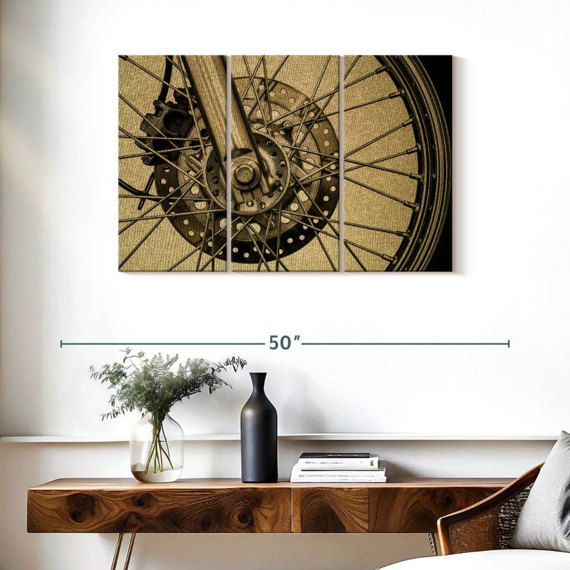 Roue de moto Mehar, H 24 po x l 38 po