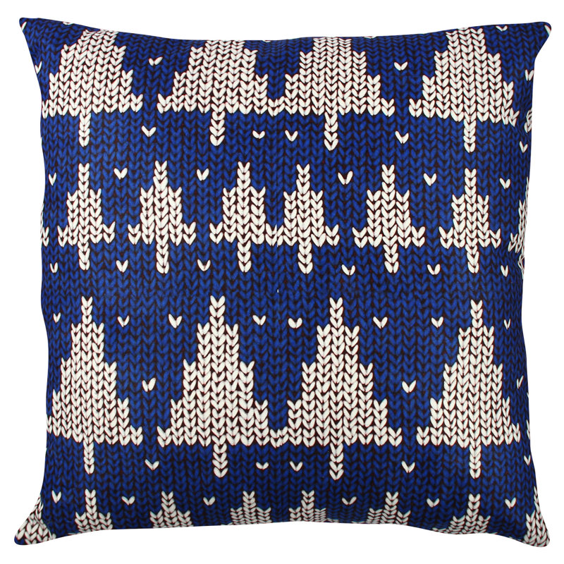 Housse et insert de coussin carré en mélange de coton Charla