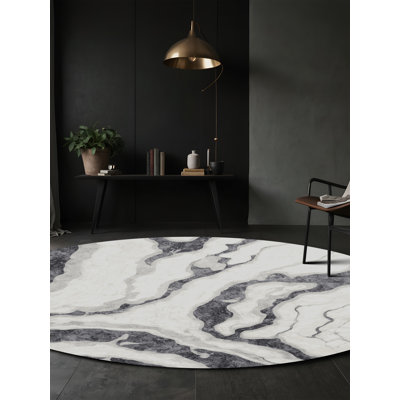 Tapis gris lavable à la machine