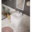 Ensemble de meuble-lavabo simple 23,6 po avec miroir Clodomira-647122938