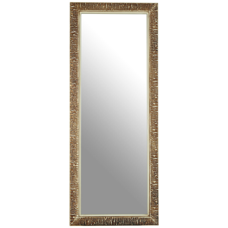 Betancourt Solid Wood Flat Wall Mirror