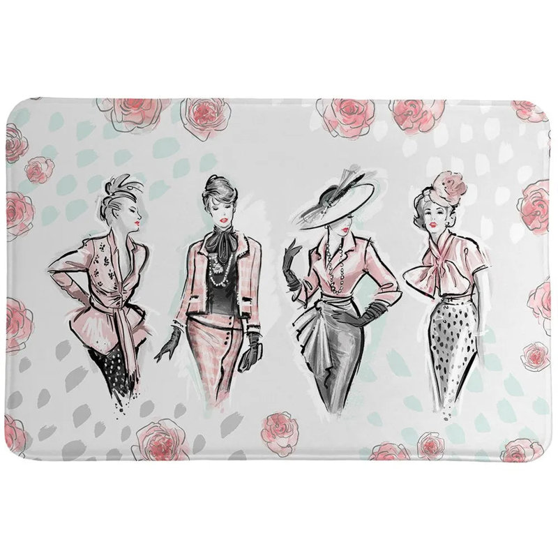 Tapis pour salle de bain Jareena par Chad Barrett