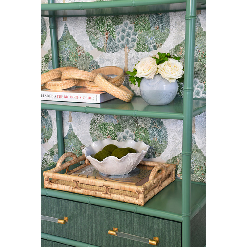 Tatum Rattan Decorative Tray