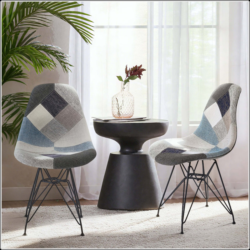 Chaise de salle à manger Bohemian, Black